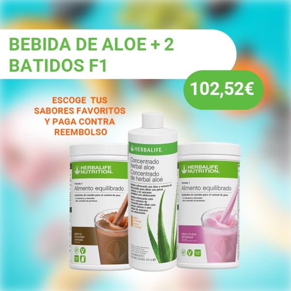 2 Batidos + Aloe